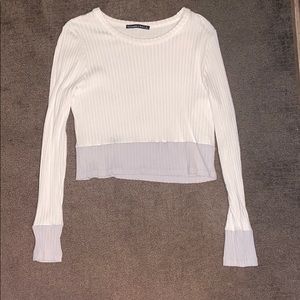 Long sleeve fitted Abercrombie top